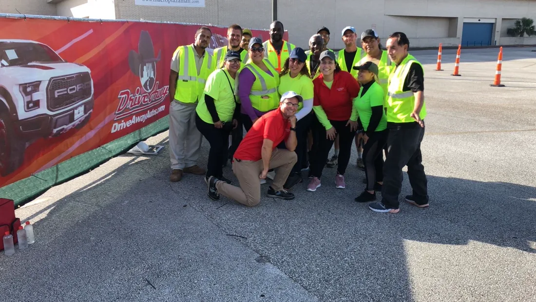 LaborNOW event staffing crew on-site